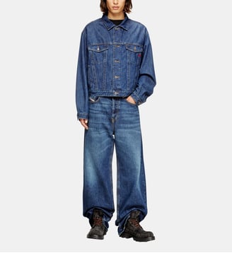 Veste trucker en denim Diesel