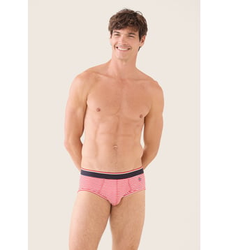 Slip en coton - Le Slip Francais - Rouge