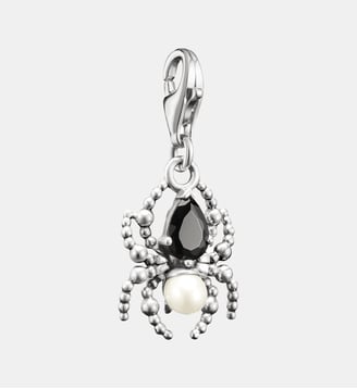 Pendentif Charm Araignée avec perle True Romance Original - Thomas Sabo - Argent