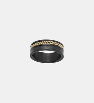 Bague Julius en Acier 316L - Phebus - Noir