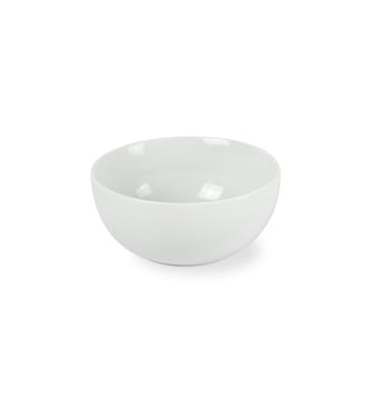 Bol déjeuner ronds en porcelaine - Médard de Noblat - Blanc
