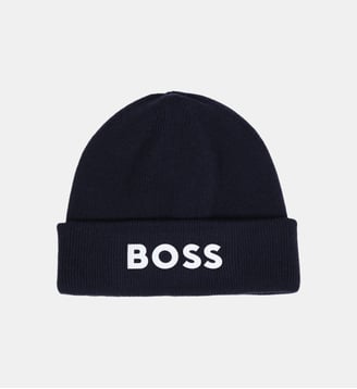 Bonnet en tricot - BOSS Kidswear - Bleu cargo