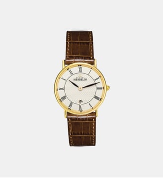 Montre Classiques Blanc 16845P08MA - Herbelin - Argenté