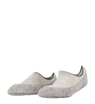 Chaussons Cosyshoe Laine Vierge - Falke - Gris clair melange