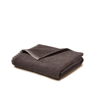 Serviette De Toilette  Éponge unie et point feston triangulaire Madura