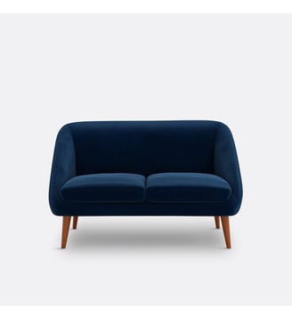 Canapé 2 places, en velours La Redoute Interieurs