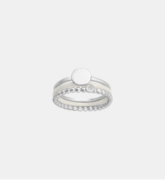 Bague États d'Âme en Argent - La Garçonne Diamant - Argent