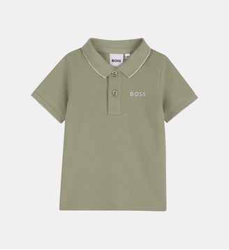 Polo manches courtes - BOSS Kidswear - Gris