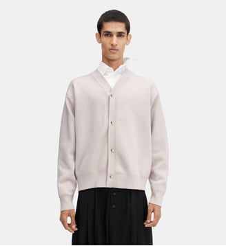 Le Cardigan Boutonne - Jacquemus - Beige