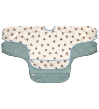 Lot de 2 bavoirs avec poche - Lassig - Vert