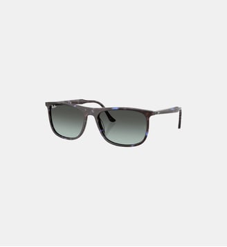 Lunettes de soleil Rectangulaire RB2216 - Ray Ban - Havana écaille de tortue bleue