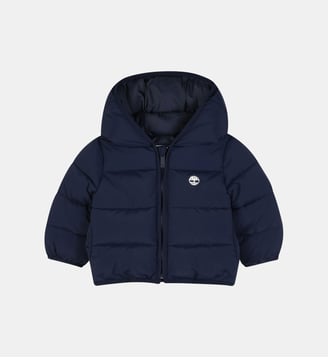 Doudoune à capuche - Timberland - Bleu cargo