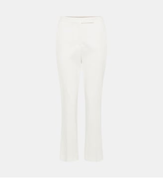 Pantalon en coton au dos élastiqué - AURIA - Gerard Darel - Écru