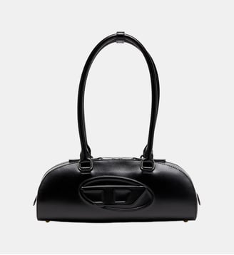 1DR Dome - Sac bowling allongé en cuir Diesel