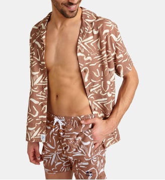 Chemise STEFANO VENETO - Cala 1789 - Marron