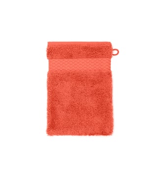 Gant de toilette  en coton modal - Yves Delorme - Corallin