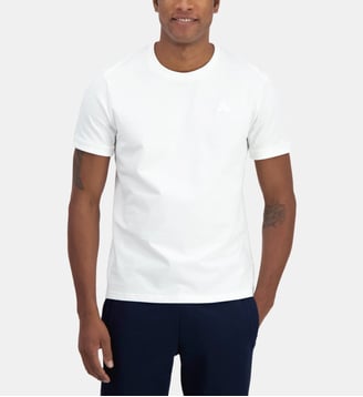 T-shirt Ton sur ton - Le Coq Sportif - Blanc