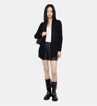 Cardigan Robyn 100% Cachemire - Zadig&Voltaire - Noir
