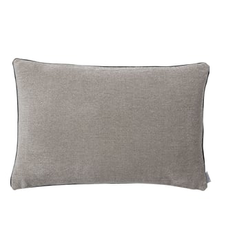 Housse de coussin unie en lin et velour, VOLTAIRE Alexandre Turpault