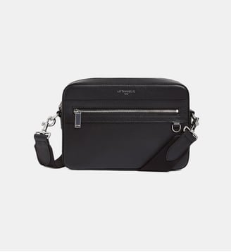 Sac besace camera cuir  - Le Tanneur - Noir