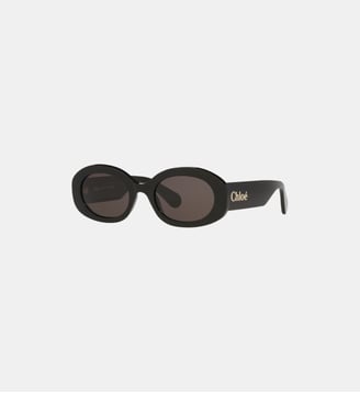 Lunettes de soleil Irrégulier CH0258S - Chloé - Noir