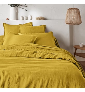 Housse de couette en lin lavé La Redoute Interieurs