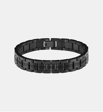 Bracelet Emblem Noir 1580886-PAR - BOSS - Noir