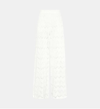 Pantalon ample en filet - Vilebrequin - Off white