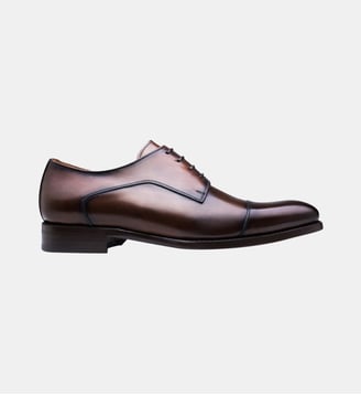 Derby cuir ELVIS - Finsbury - Marron