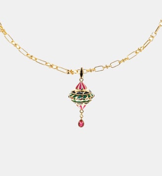Collier chaîne avec pendentif DYANE - Hipanema - Doré