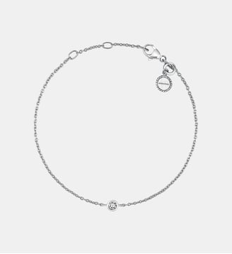 Bracelet solitaire en argent 925 avec topaze blanche - Aristocrazy - Argenté