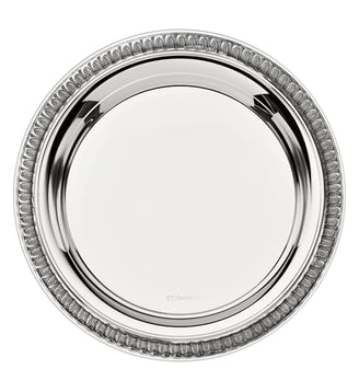 Plateau de carafe en métal argenté - MALMAISON - Christofle - Argent