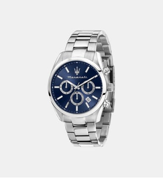 Montre Attrazione Bleu R8853151005 - Maserati - Argenté