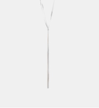 Collier sautoir chaîne argenté - Balaboosté - Argenté