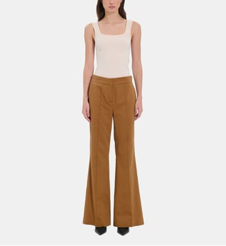 Pantalon Droit - Pervenche - Zapa - Tabac