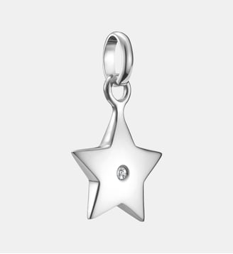 Pendentif Charm étoile avec pierre blanche Connect - Thomas Sabo - Argent