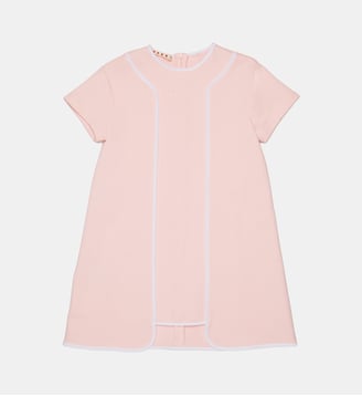 Robe à manches courtes et ligne droite - Marni - Rose