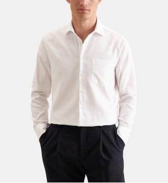 Chemise d'affaires 1/1 Regular Col Kent - Seidensticker - Blanc