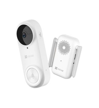 Sonnette connectée DB2 PRO B 2K+ - Carillon inclus / 4MP - Ezviz - Blanc