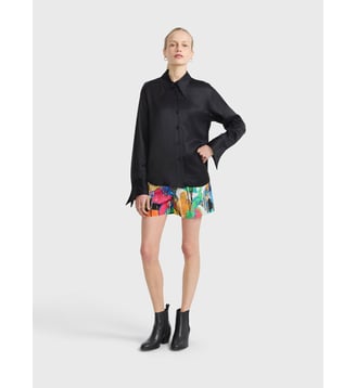 chemise New Jimi en viscose noire Agnès b.