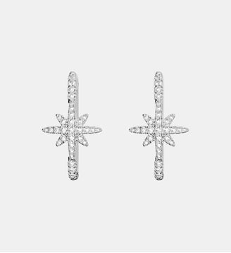 Boucles D'Oreilles Météorites - APM Monaco - Blanc