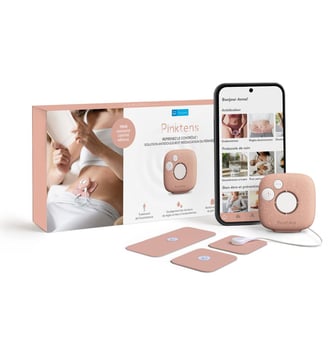 Appareil électrostimulation Pinktens Electrostimulation et Kegel guidés - Bluetens - Rose