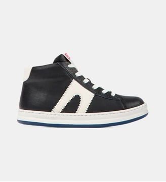 Baskets Runner Four cuir - Camper - Noir