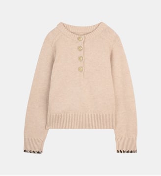 Pull col rond - Zadig&Voltaire Kids - Cookie chine
