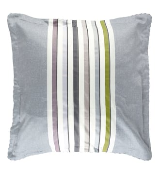 Taie d'oreiller imprimée en satin de coton, ASTRAKHAN - Designers Guild - Graphite