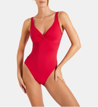 Maillot 1 piece Nancie - LAVANDOU - Livia - Rouge