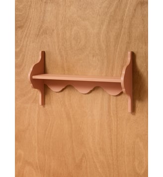 Etagère murale en acajou Ambre - Cyrillus - Bois de rose