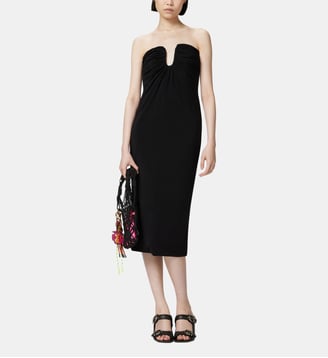 Robe mi-longue - Pinko - Noir