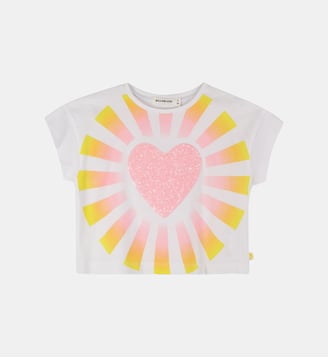 T-shirt à manches courtes - Billieblush - Blanc