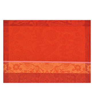 Set de table Voyage iconique - Le Jacquard Francais - Coquelicot